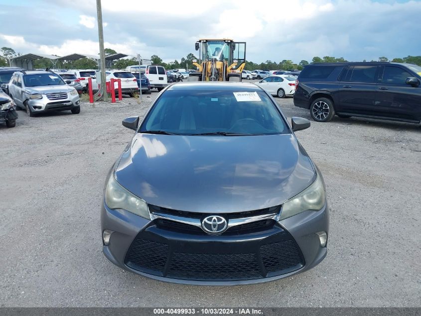 2016 Toyota Camry Se VIN: 4T1BF1FK1GU132799 Lot: 40499933