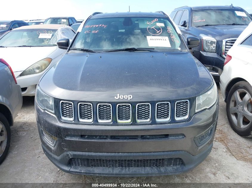 VIN 3C4NJCAB7JT250781 2018 Jeep Compass, Sport Fwd no.12