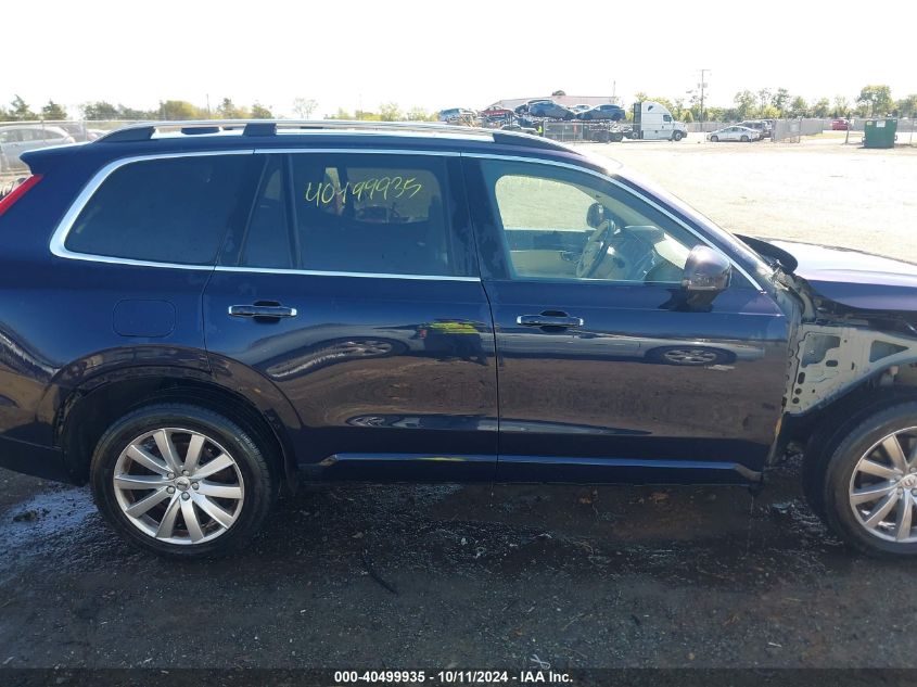 2016 Volvo Xc90 T6 Momentum VIN: YV4A22PK9G1078022 Lot: 40499935