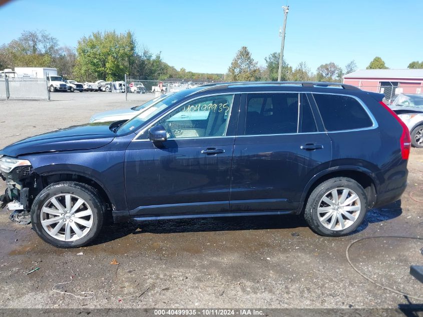 2016 Volvo Xc90 T6 Momentum VIN: YV4A22PK9G1078022 Lot: 40499935