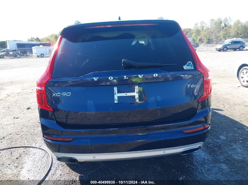 2016 Volvo Xc90 T6 Momentum VIN: YV4A22PK9G1078022 Lot: 40499935