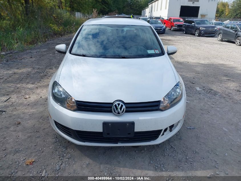 2013 Volkswagen Golf 2.5L 4-Door VIN: WVWDB7AJ8DW124466 Lot: 40499964