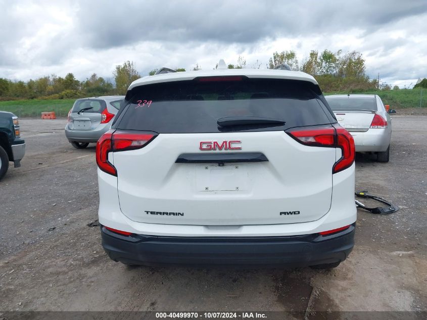 2019 GMC Terrain Slt VIN: 3GKALVEV7KL159282 Lot: 40499970