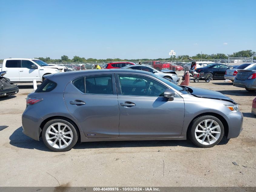 2013 Lexus Ct 200H VIN: JTHKD5BH4D2167659 Lot: 40499976