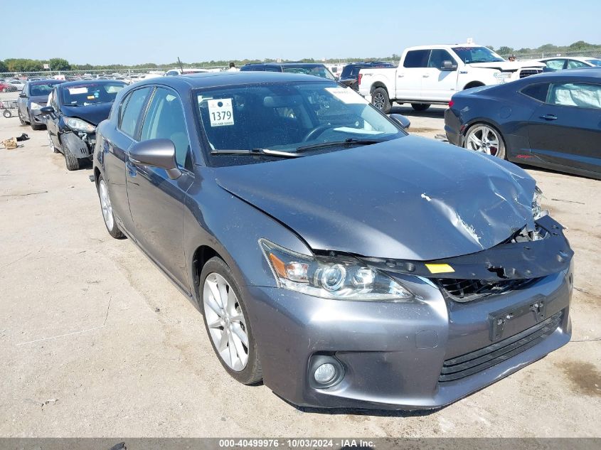 VIN JTHKD5BH4D2167659 2013 Lexus CT, 200H no.1