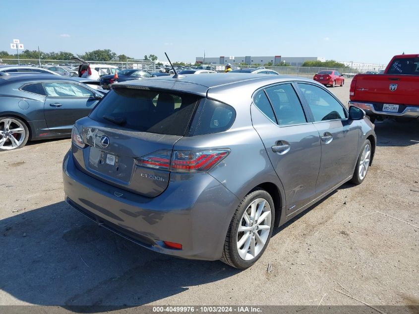 VIN JTHKD5BH4D2167659 2013 Lexus CT, 200H no.4