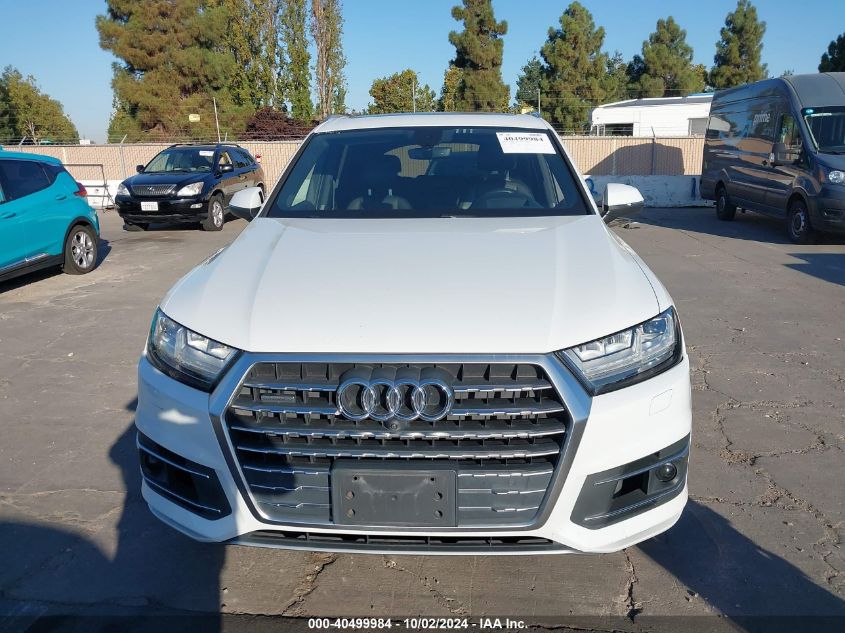 2017 Audi Q7 3.0T Premium VIN: WA1VAAF75HD009336 Lot: 40499984