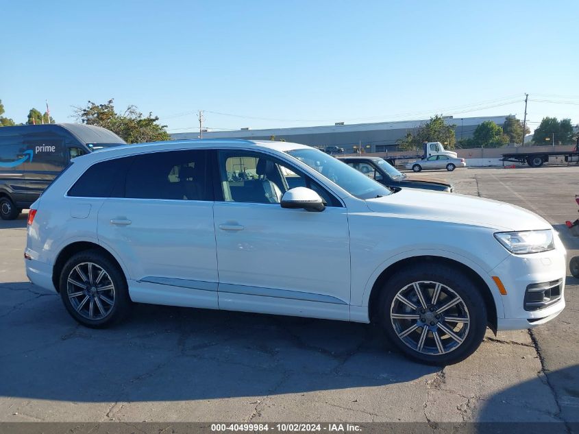 2017 Audi Q7 3.0T Premium VIN: WA1VAAF75HD009336 Lot: 40499984