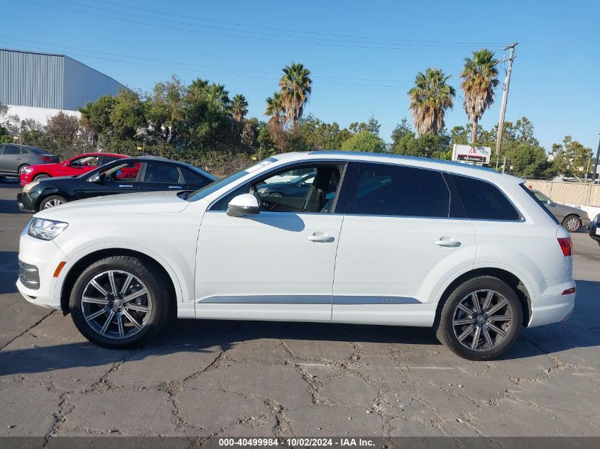 2017 Audi Q7 3.0T Premium VIN: WA1VAAF75HD009336 Lot: 40499984