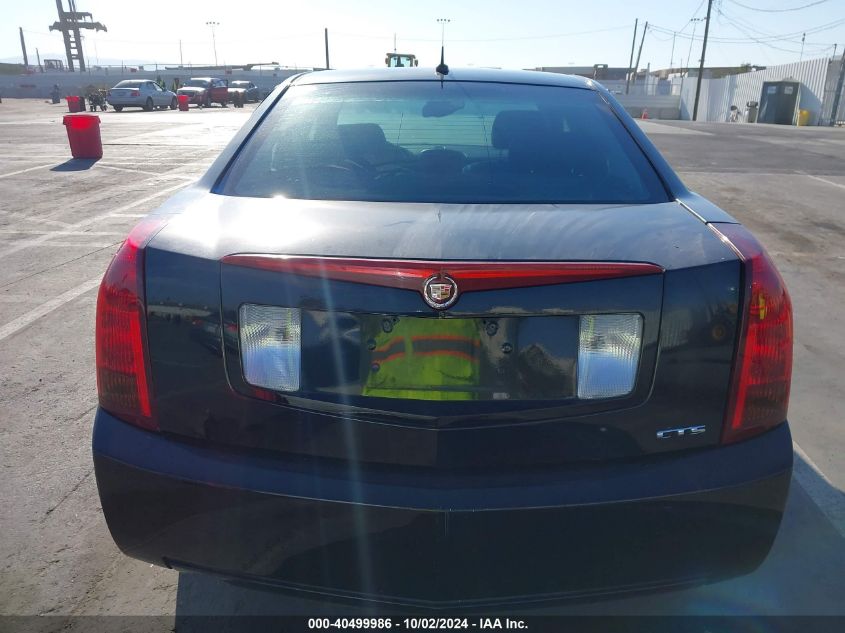 2006 Cadillac Cts Standard VIN: 1G6DM57T960210630 Lot: 40499986