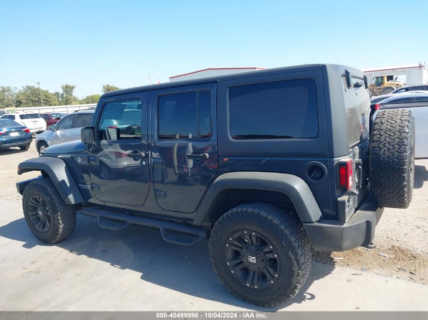 2017 Jeep Wrangler Unlimited Sport 4X4 VIN: 1C4BJWDG3HL676419 Lot: 40499998