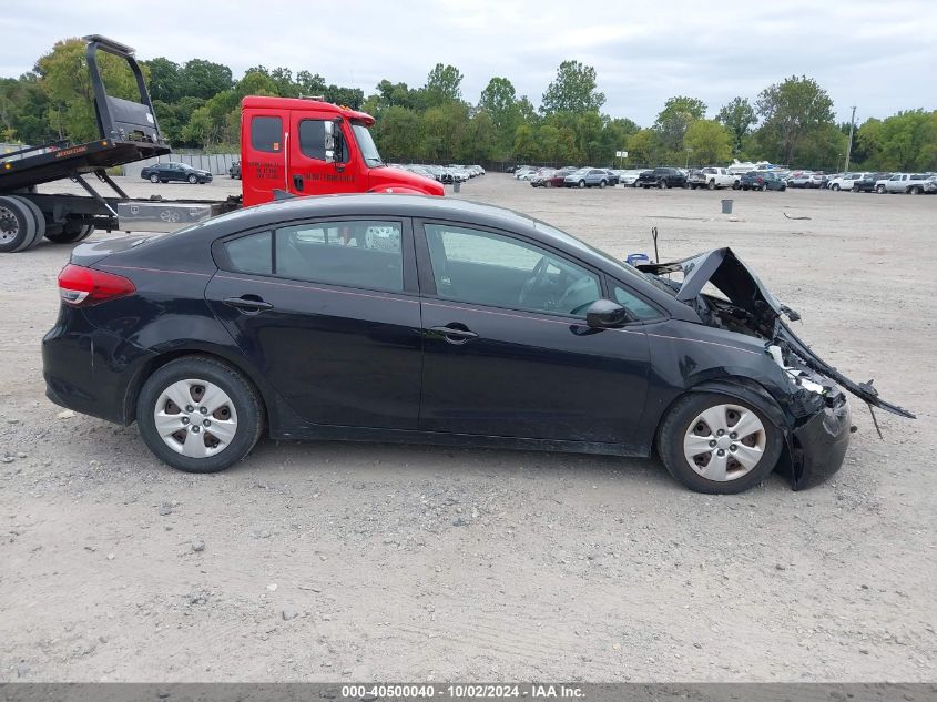 2017 Kia Forte Lx VIN: 3KPFL4A75HE102109 Lot: 40500040