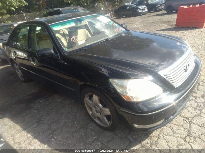 2005 Lexus Ls 430 VIN: JTHBN36F550181674 Lot: 40500057