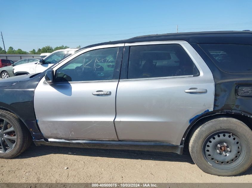 2017 Dodge Durango R/T Awd VIN: 1C4SDJCT9HC691502 Lot: 40500075