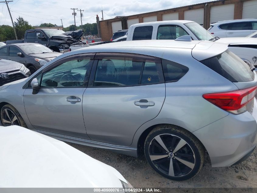 2017 Subaru Impreza 2.0I Sport VIN: 4S3GTAK62H3741600 Lot: 40500076