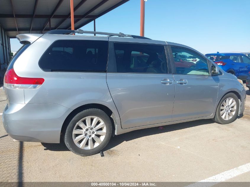 5TDYK3DCXBS157201 2011 Toyota Sienna Ltd