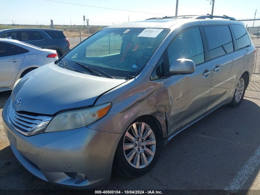 5TDYK3DCXBS157201 2011 Toyota Sienna Ltd