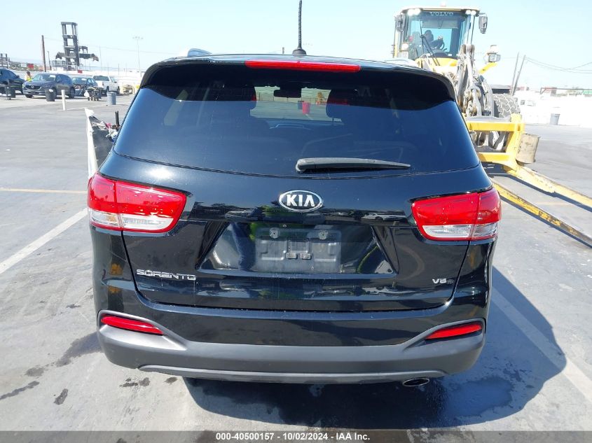 5XYPGDA52GG131219 2016 Kia Sorento 3.3L Lx