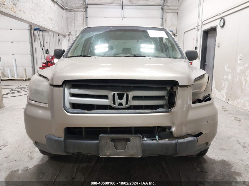 2HKYF181X6H526278 2006 Honda Pilot Lx