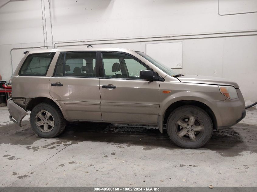 2HKYF181X6H526278 2006 Honda Pilot Lx