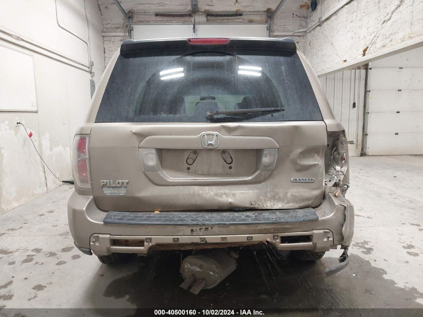 2HKYF181X6H526278 2006 Honda Pilot Lx