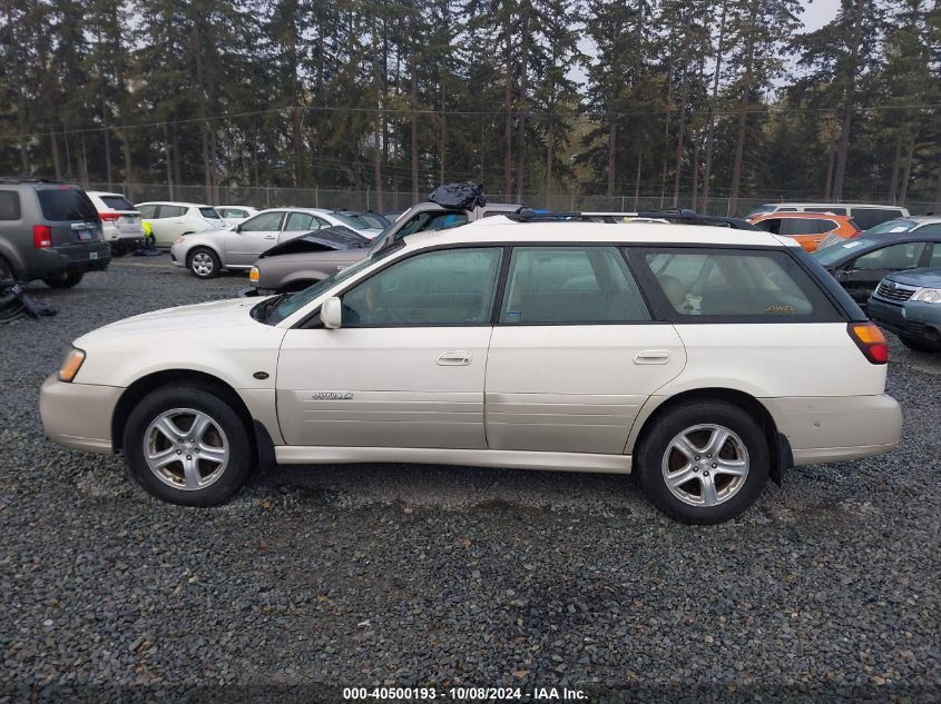 2004 Subaru Outback H6-3.0 L.l. Bean Edition VIN: 4S3BH806147626948 Lot: 40500193