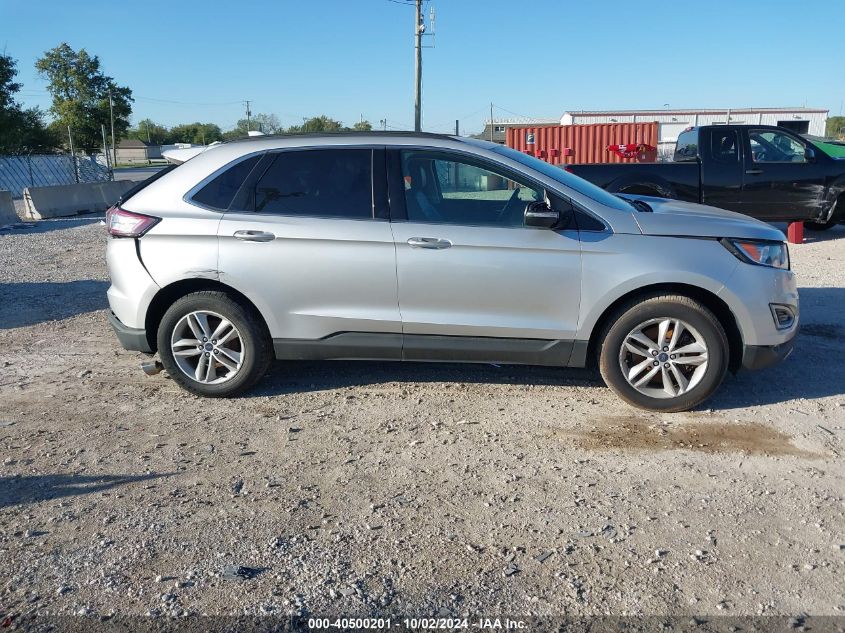 2018 Ford Edge Sel VIN: 2FMPK4J8XJBC33318 Lot: 40500201