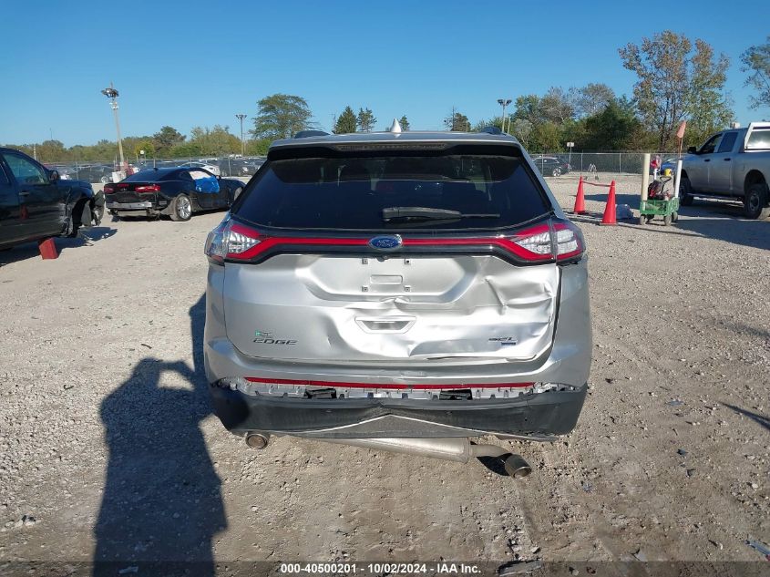 2018 Ford Edge Sel VIN: 2FMPK4J8XJBC33318 Lot: 40500201