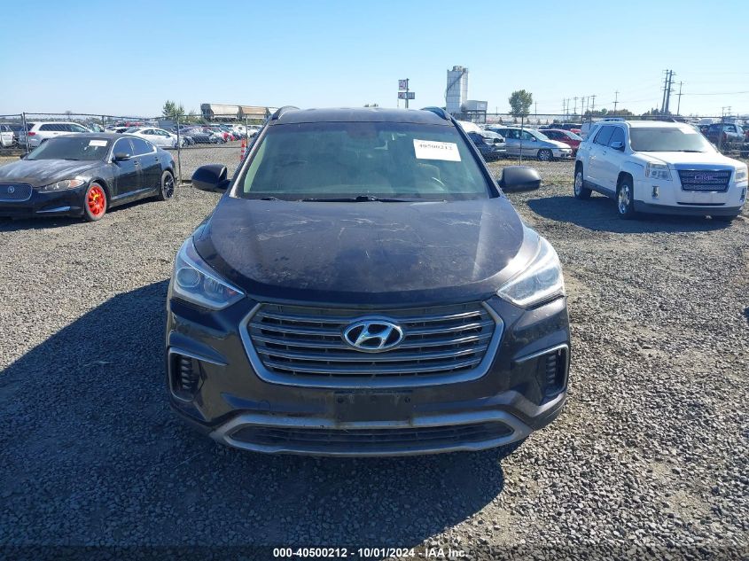 2017 Hyundai Santa Fe Se VIN: KM8SM4HF5HU196045 Lot: 40500212