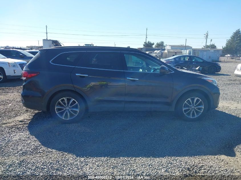 2017 Hyundai Santa Fe Se VIN: KM8SM4HF5HU196045 Lot: 40500212