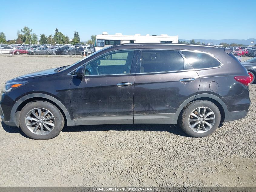 2017 Hyundai Santa Fe Se VIN: KM8SM4HF5HU196045 Lot: 40500212