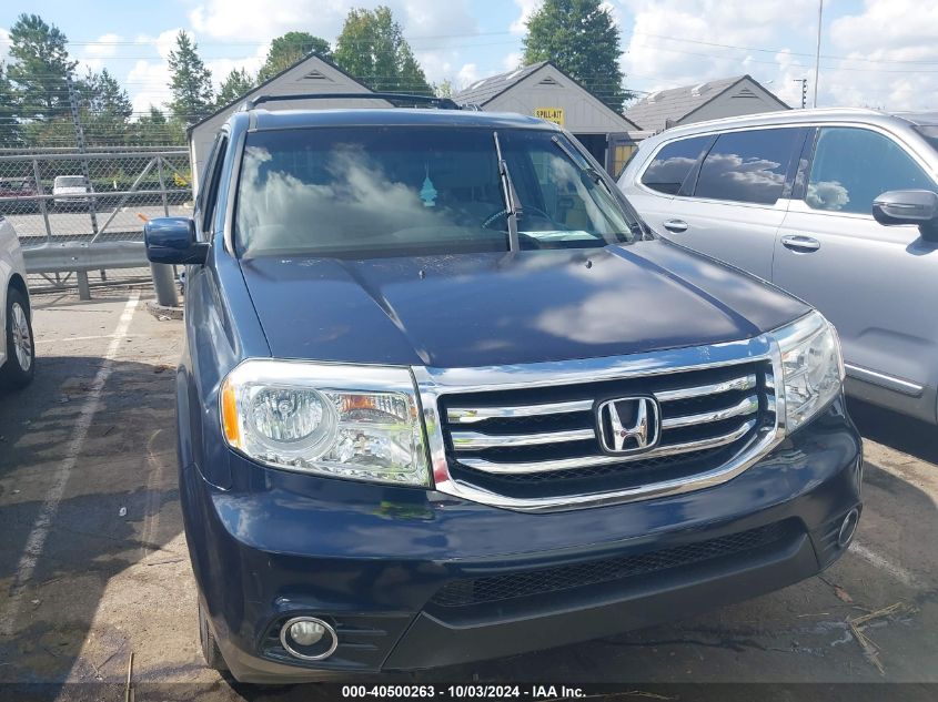 2012 Honda Pilot Ex VIN: 5FNYF3H48CB002756 Lot: 40500263