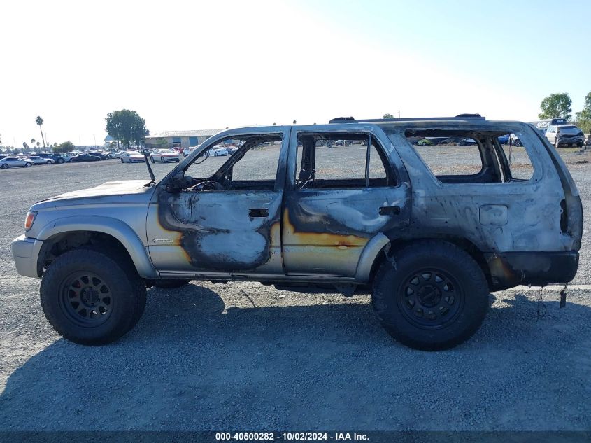 2002 Toyota 4Runner Sr5 V6 VIN: JT3GN86R720220439 Lot: 40500282