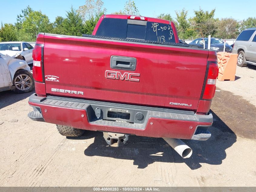 2018 GMC Sierra 2500Hd Denali VIN: 1GT12UEY5JF286964 Lot: 40500283