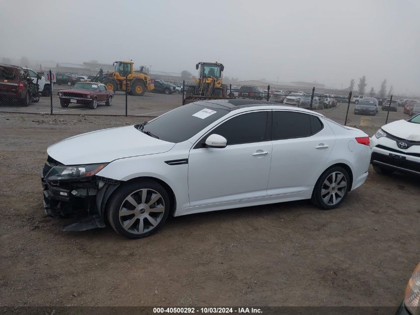 2012 Kia Optima Sx VIN: 5XXGR4A61CG077784 Lot: 40500292