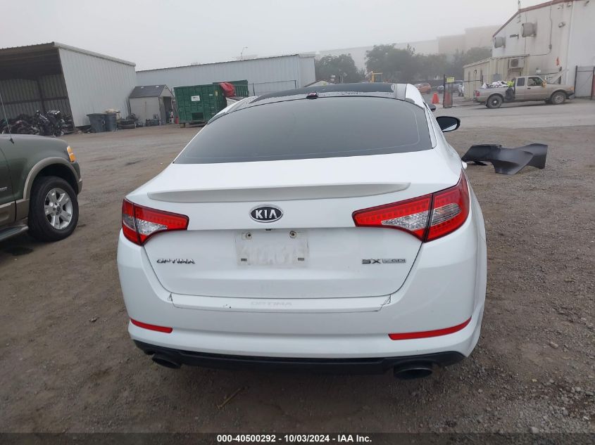 2012 Kia Optima Sx VIN: 5XXGR4A61CG077784 Lot: 40500292