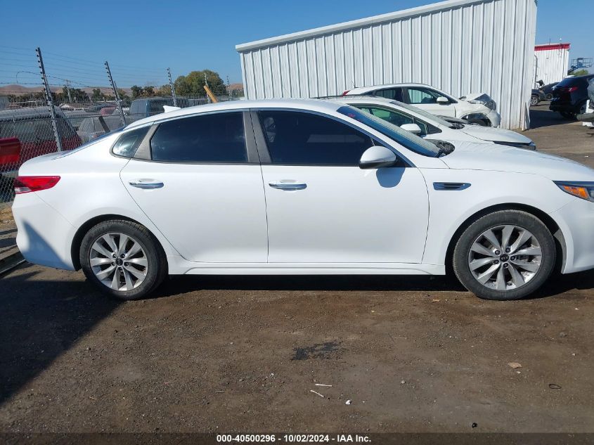 2018 Kia Optima Lx VIN: 5XXGT4L34JG272098 Lot: 40500296