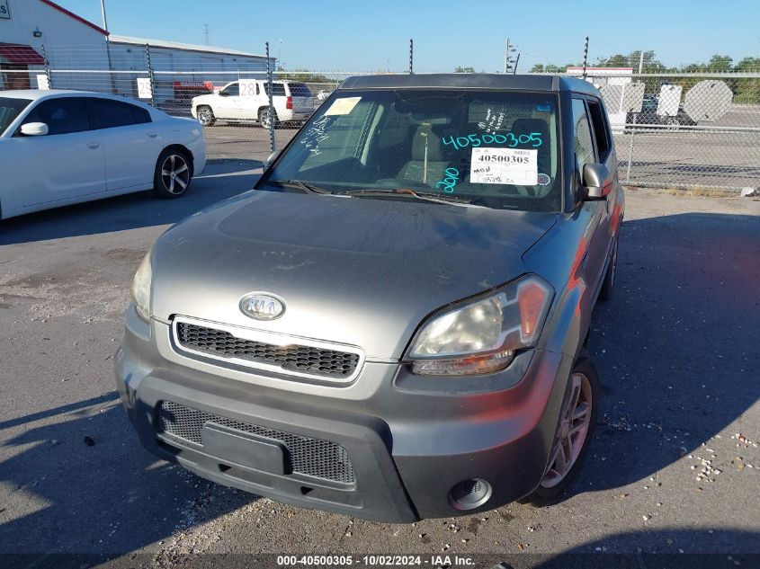 2010 Kia Soul + VIN: KNDJT2A27A7063807 Lot: 40500305