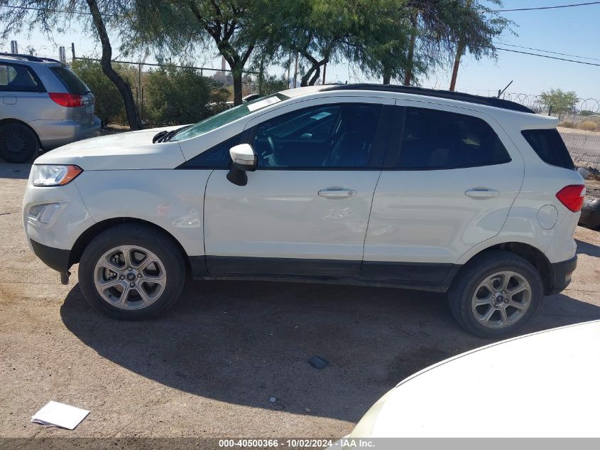 2022 Ford Ecosport Se VIN: MAJ6S3GLXNC470067 Lot: 40500366