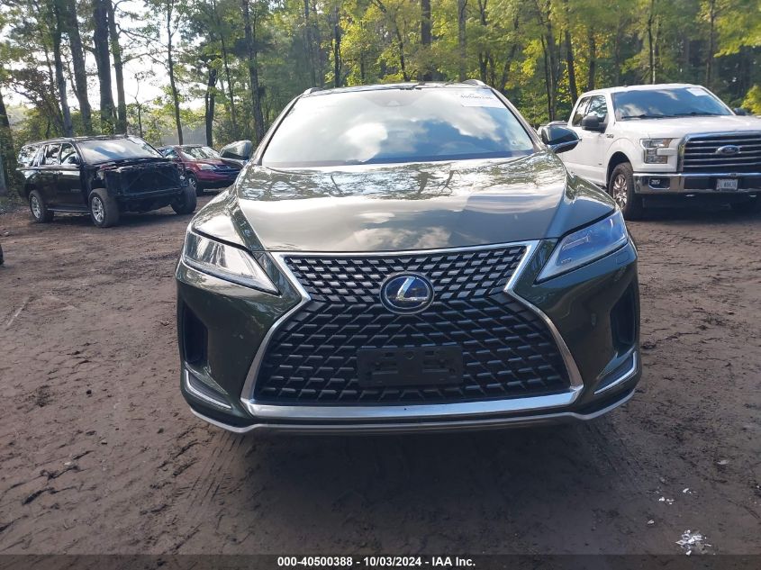 2021 Lexus Rx 450H VIN: 2T2HGMDA0MC063907 Lot: 40500388