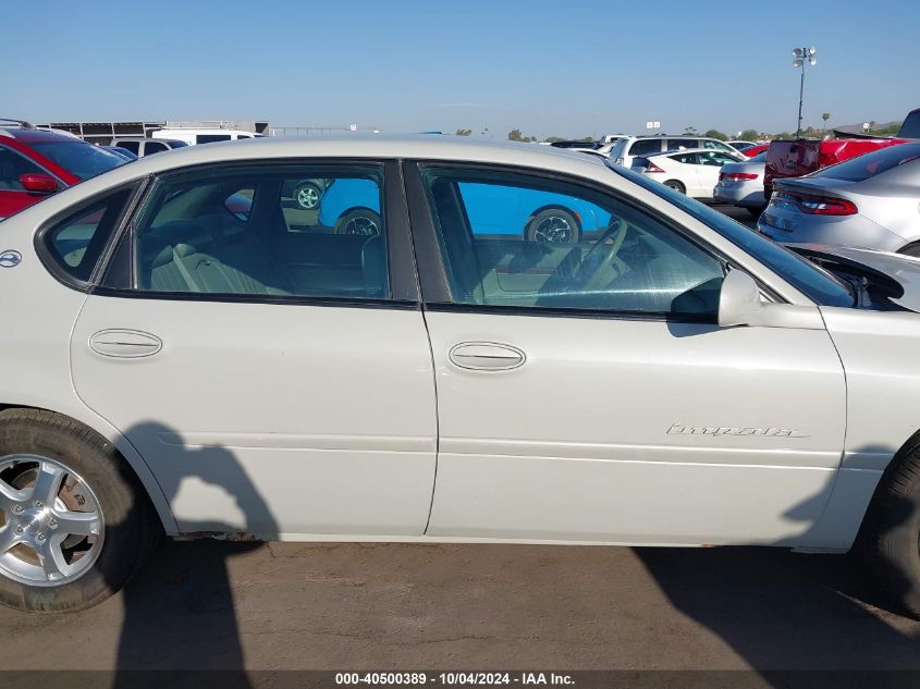 2G1WH52K549258405 2004 Chevrolet Impala Ls