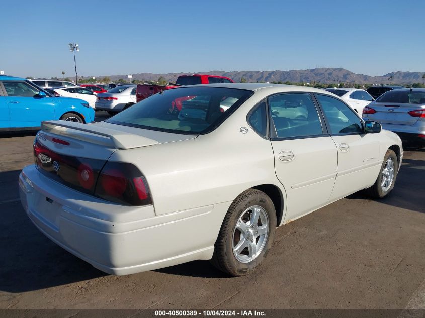 2004 Chevrolet Impala Ls VIN: 2G1WH52K549258405 Lot: 40500389