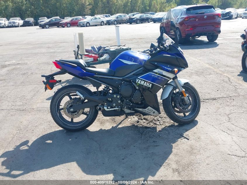 2013 Yamaha Fz6 R VIN: JYARJ18EXDA012436 Lot: 40500392