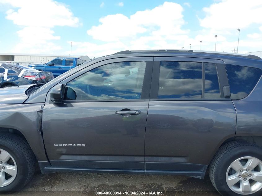 2016 Jeep Compass Sport VIN: 1C4NJCBA8GD590025 Lot: 40500394