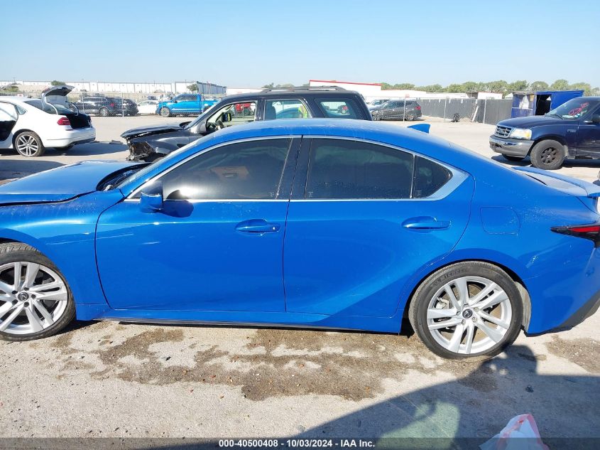 2021 Lexus Is 300 VIN: JTHAA1D29M5116811 Lot: 40500408