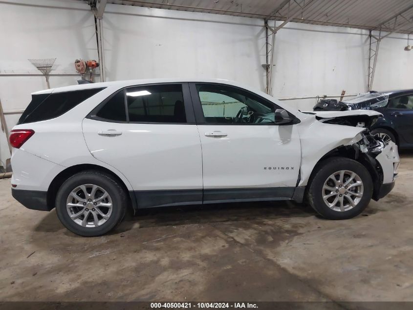 2021 Chevrolet Equinox Awd Ls VIN: 3GNAXSEV4MS129560 Lot: 40500421