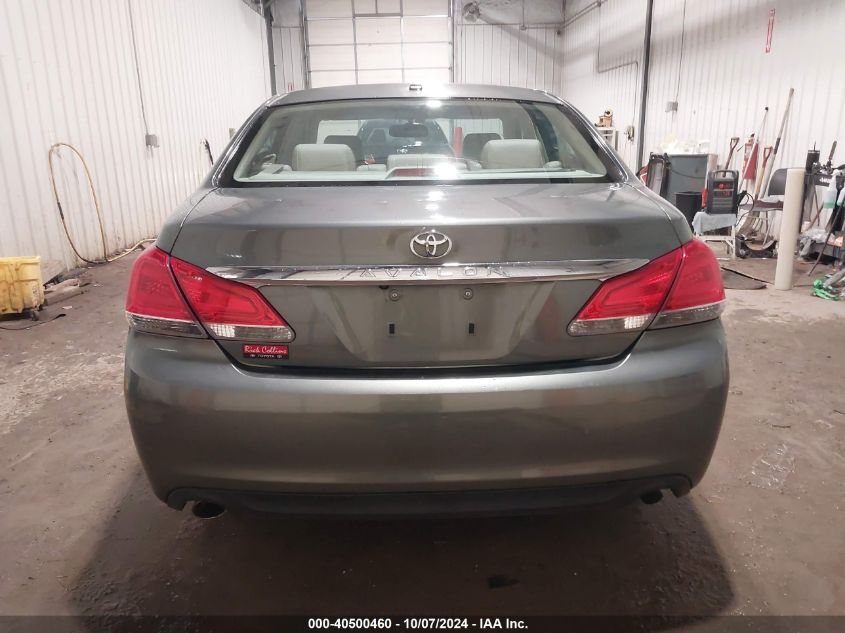 2011 Toyota Avalon Limited VIN: 4T1BK3DB6BU381182 Lot: 40500460