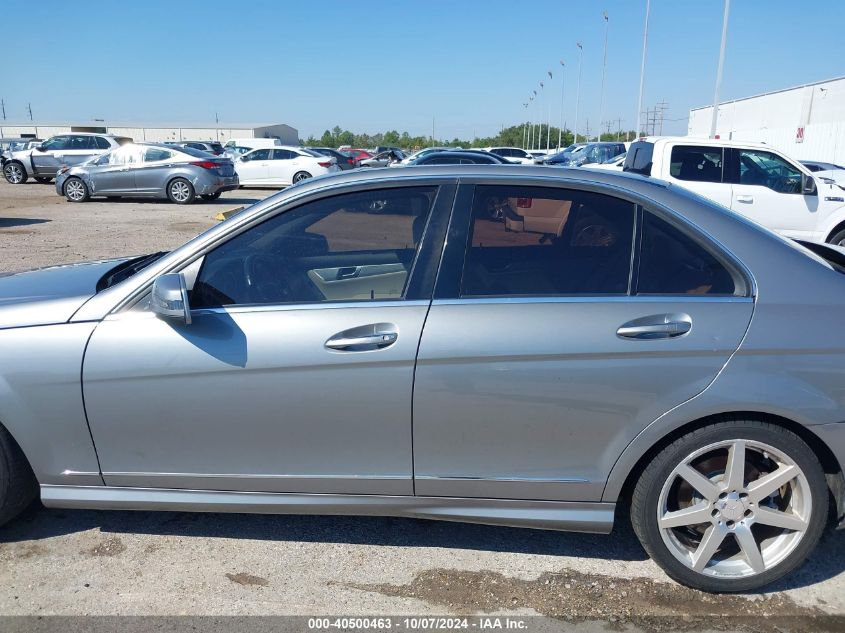 2014 Mercedes-Benz C 300 Luxury 4Matic/Sport 4Matic VIN: WDDGF8AB9EG178800 Lot: 40500463