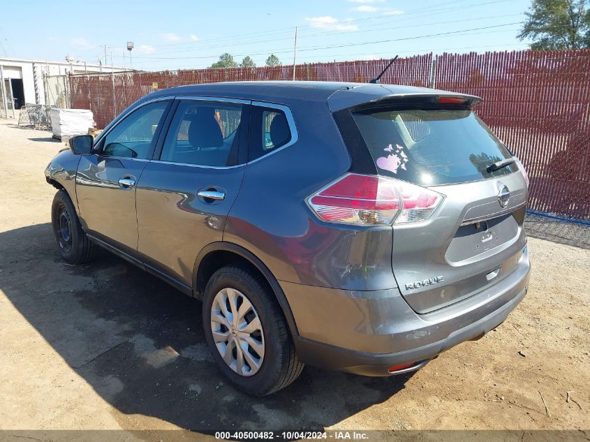 2014 Nissan Rogue S VIN: 5N1AT2MV7EC825354 Lot: 40500482