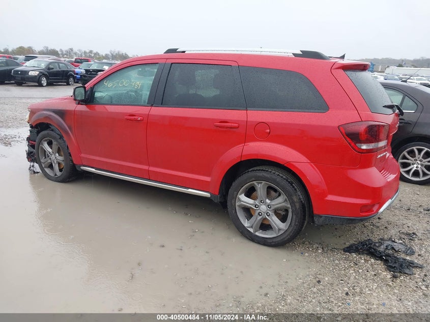 Vin: 3c4pdcgg8gt214397, lot: 40989186, dodge journey crossroad plus 20163